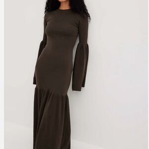 NA-KD Brown Dress